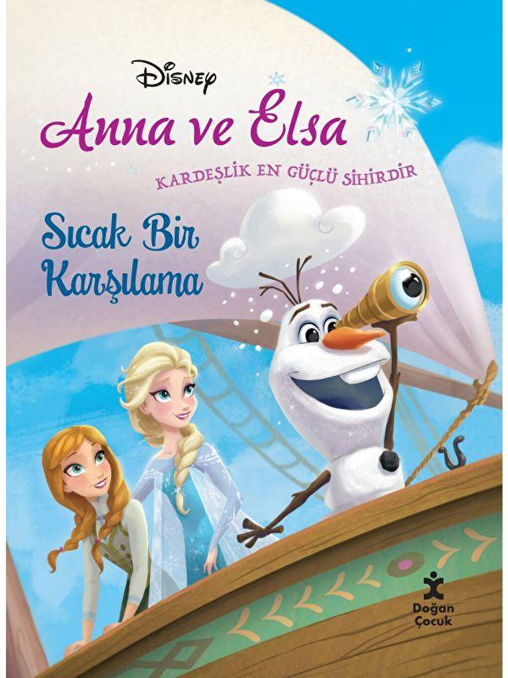 Doğan Çocuk Beyaz Disney Karlar Ülkesi Anna Ve Elsa Sıcak Bir Karşılama -