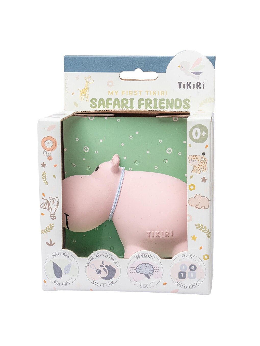 Diş Kaşıyıcı Ve Banyo Oyuncağı- Hippo-4