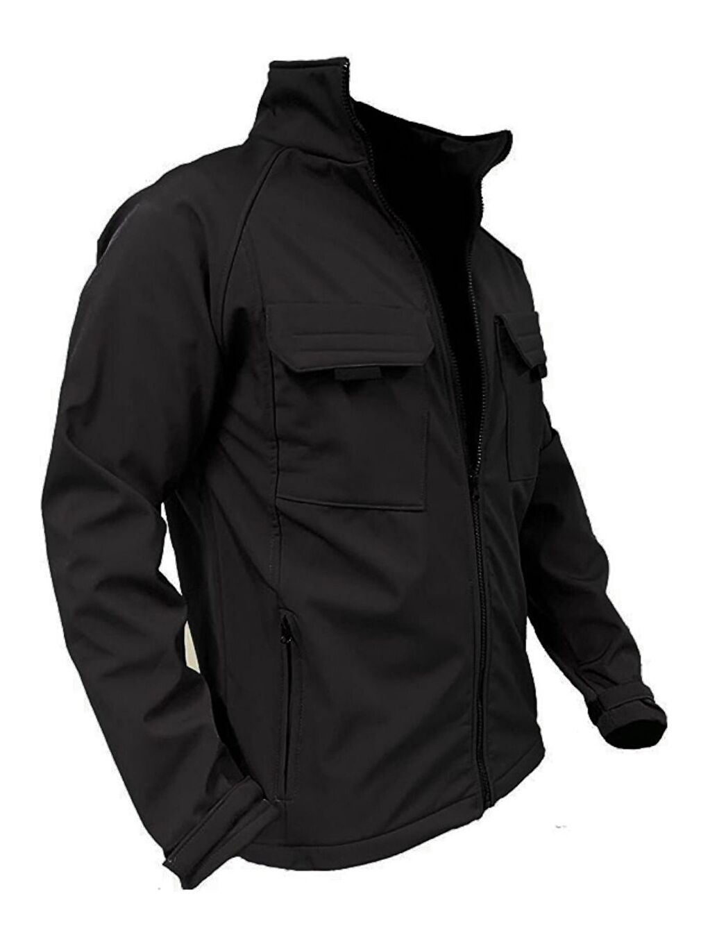 GENIUS STORE Siyah Store Erkek Softshell Spor Mont Içi Polarlı Su Ve Rüzgar Geçirmez Cepli Outdoor Combat Mont - 1