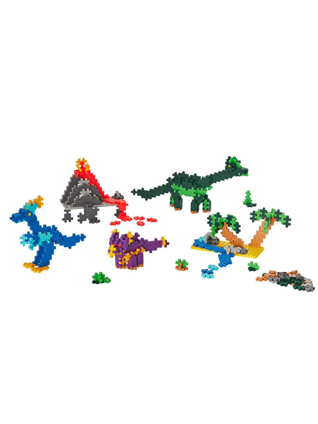 Plus-Plus Learn to Build Dinosaurs-2
