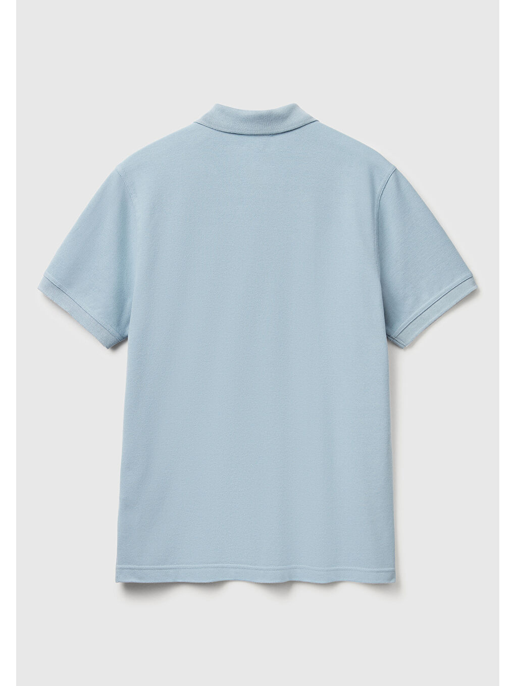 Erkek Mavi Regular Fit Kısa Kollu Polo T-Shirt-3