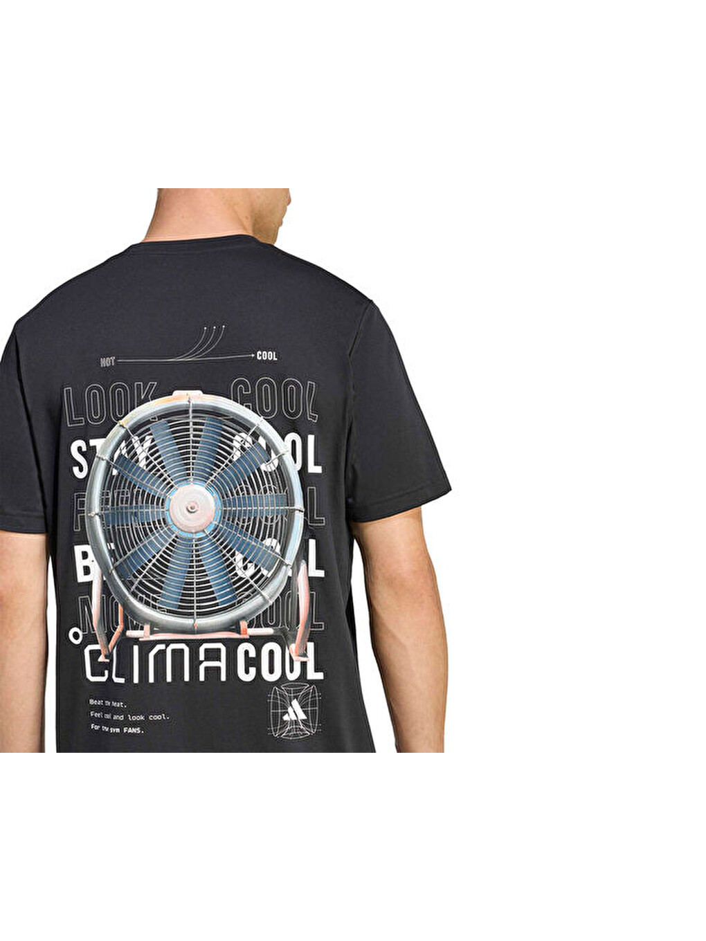 M Tech G T Erkek Antrenman Tişörtü Kb9407 Siyah-3