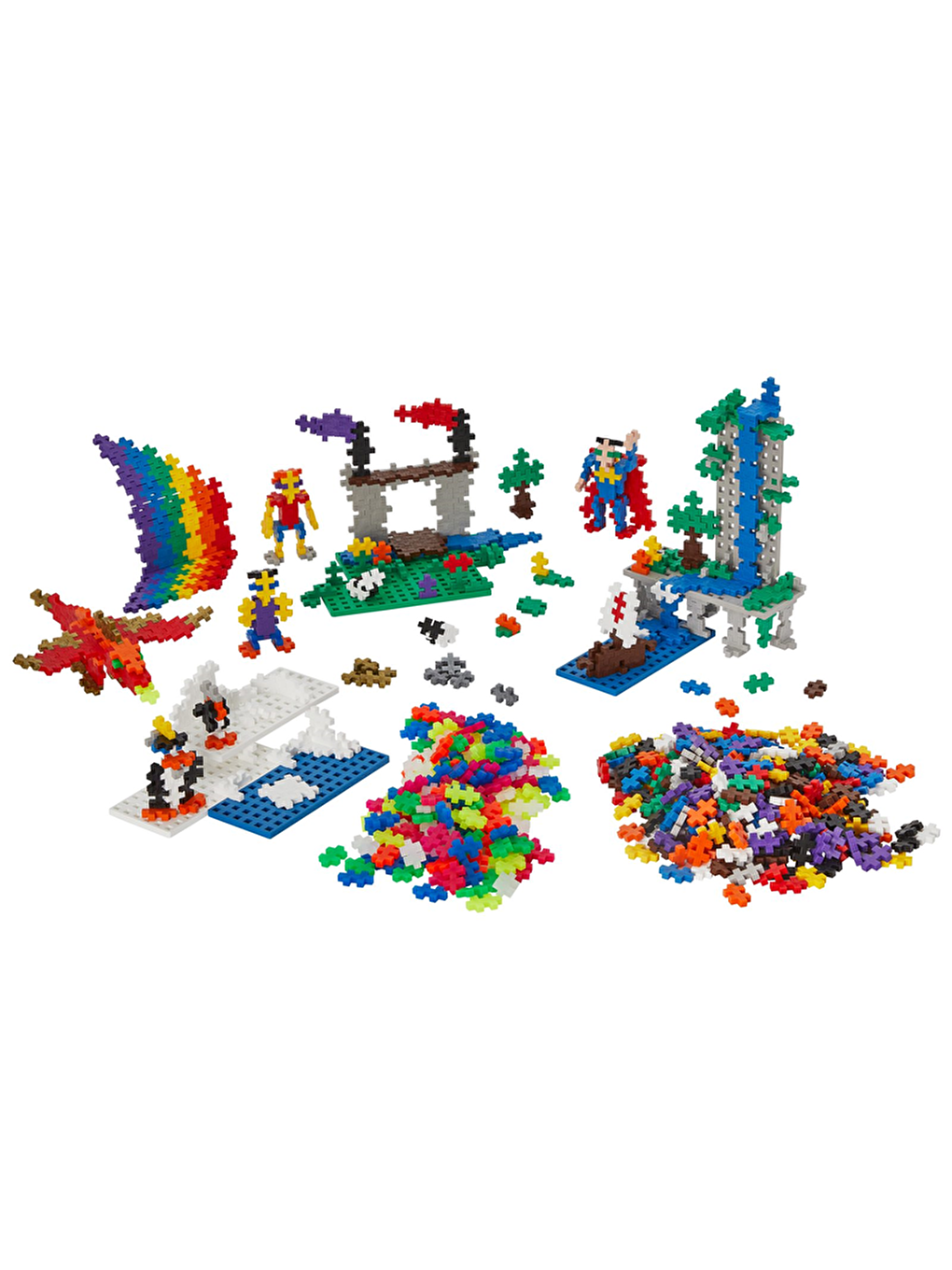 Plus-Plus Learn to Build Basic Super Set (1200 Parça)-1