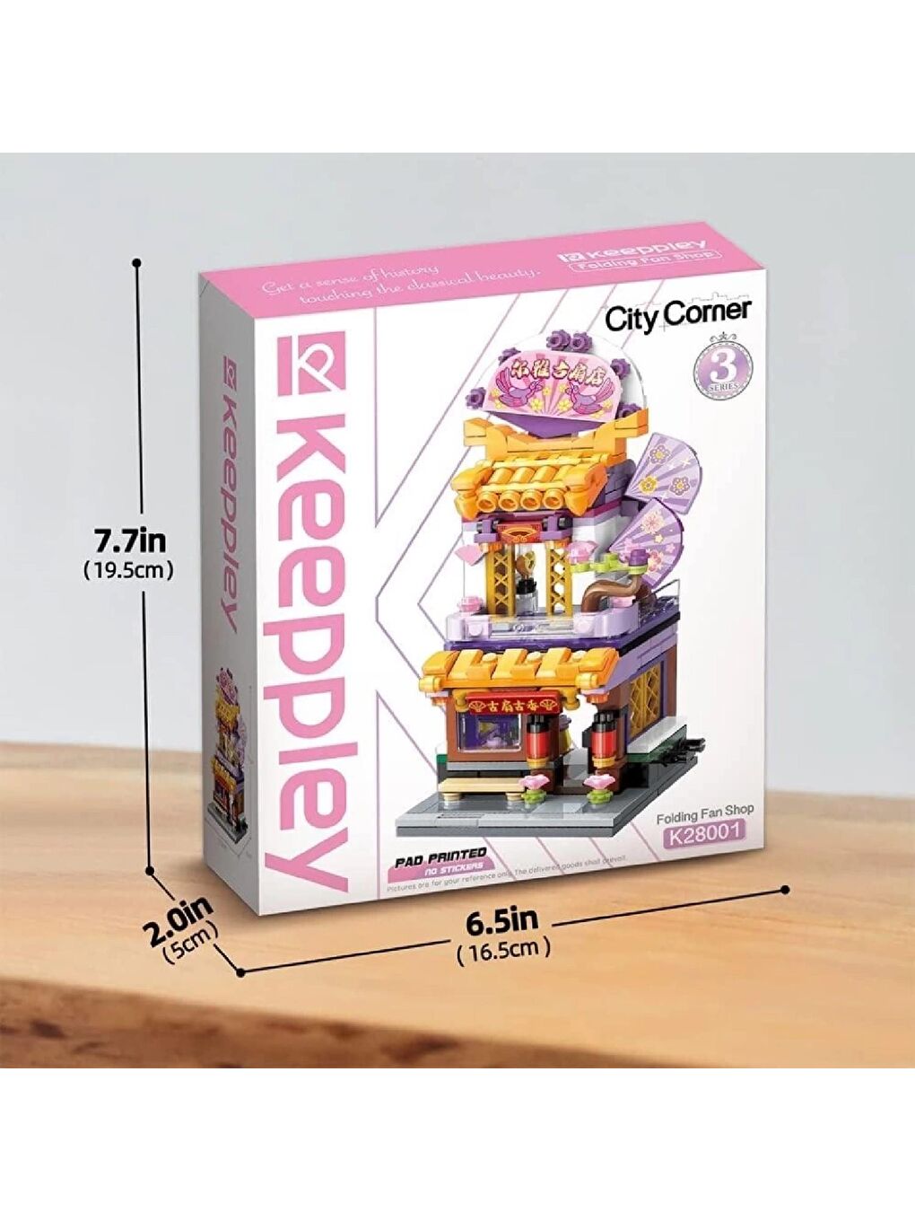 Keeppley Yelpaze Mağazası Block Lego Yapı Oyuncağı 291 Parça (KP28001)-5