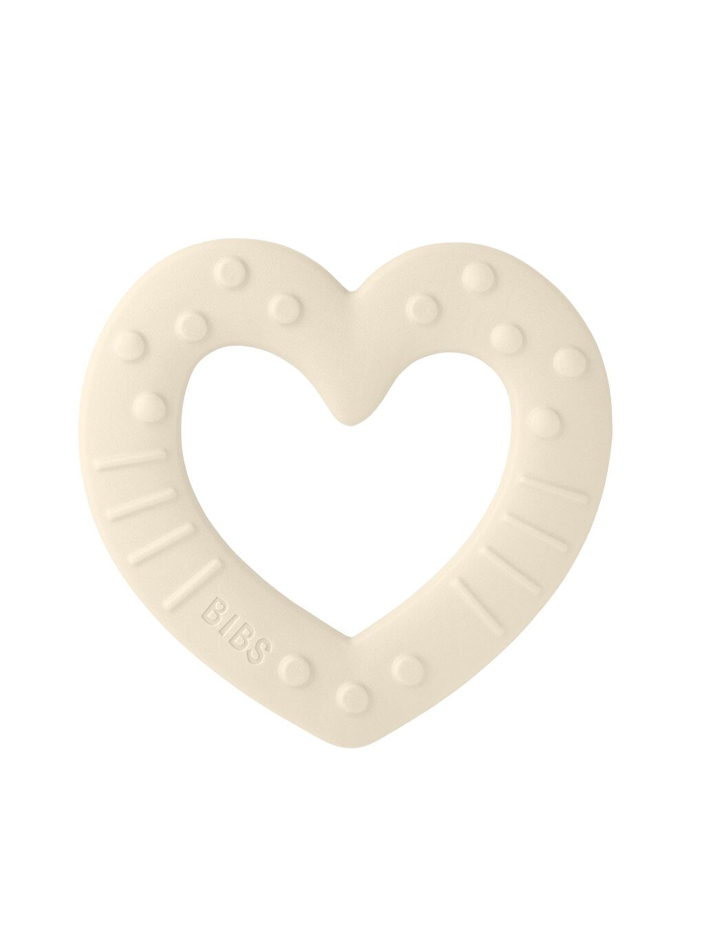 Baby Bitie Diş Kaşıyıcı Heart-Ivory