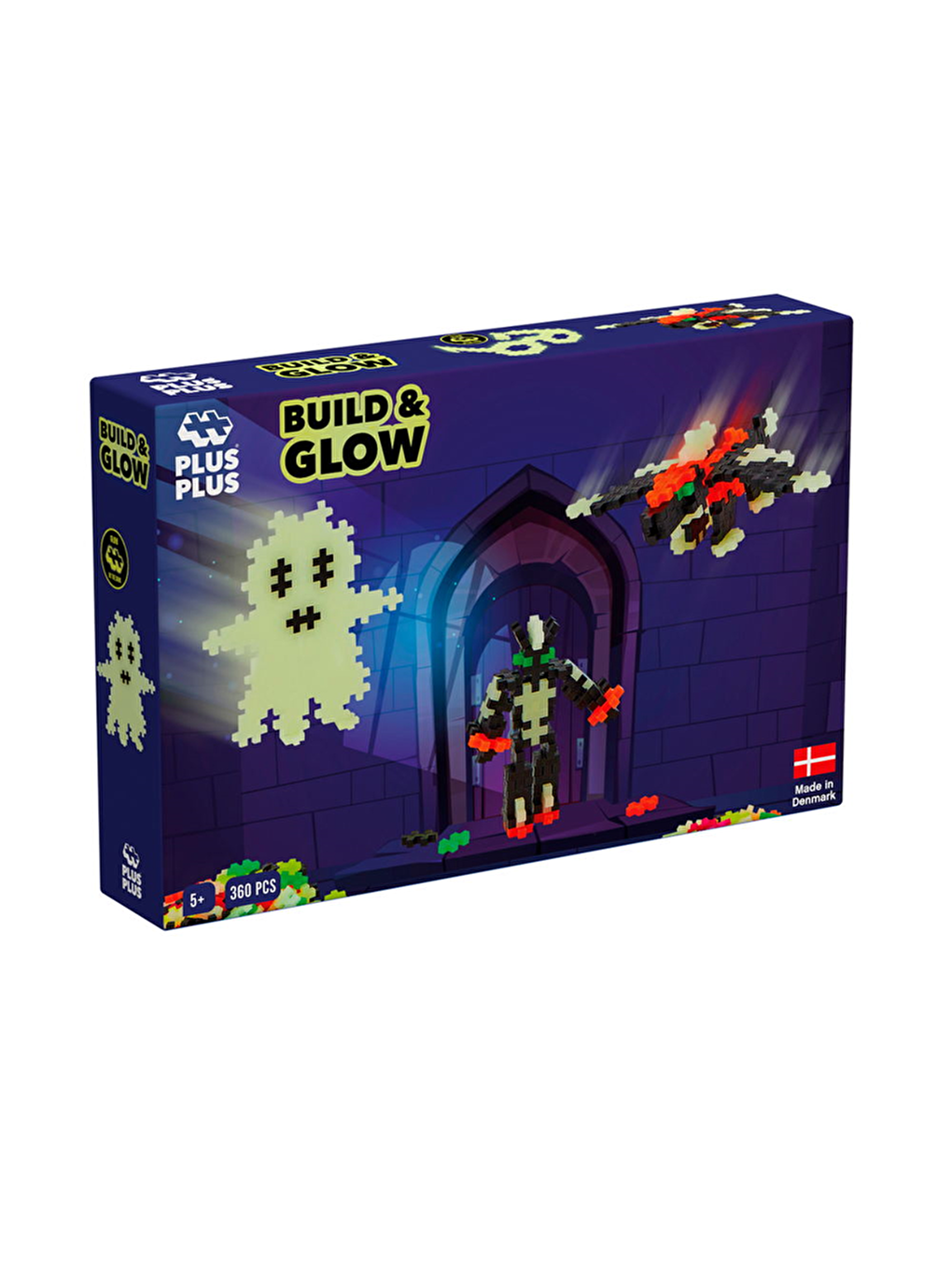 Plus-Plus Build And Glow - Glow in The Dark (360 Parça)