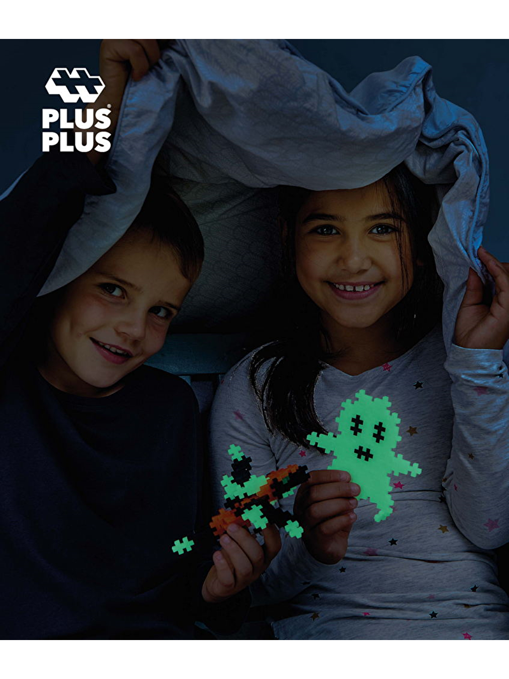 Plus-Plus Build And Glow - Glow in The Dark (360 Parça)-2