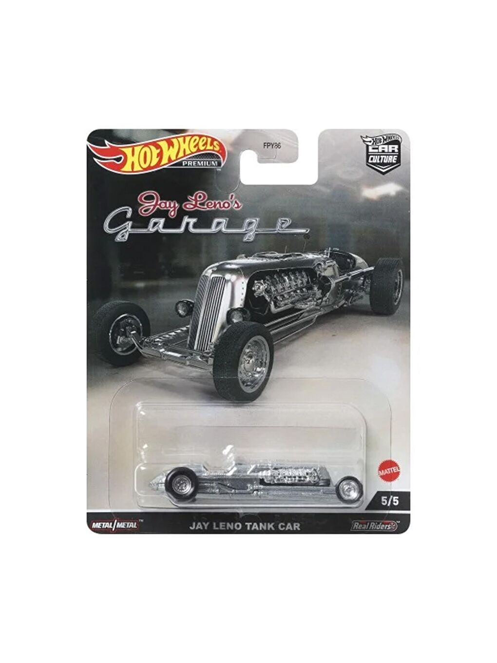 Hot Wheels Karışık Car Culture Premium Arabalar Jay Leno's Tank Car HCJ85