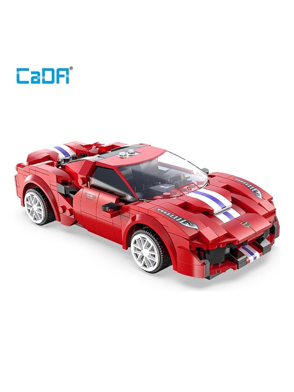 Cada 488 Yarış Arabası Block Lego Yapı Oyuncağı 306 Parça ( C51072W)-2