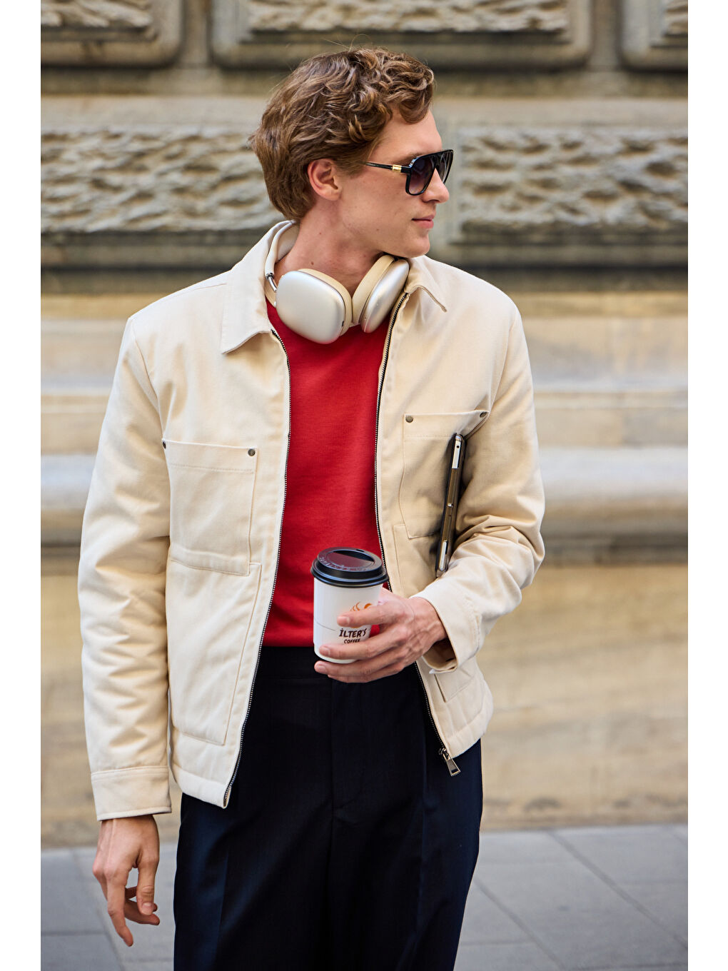 Bej ERKEK PAMUKLU CEKET MONT BEJ-2