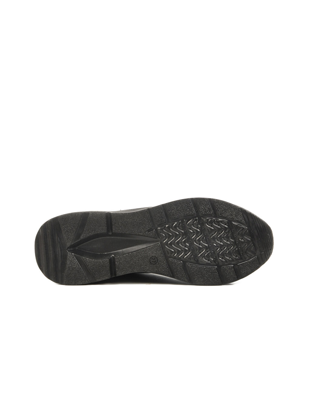 Siyah Nubuk Fileli Hafif Kadın Spor Ayakkabı 2420 G-4