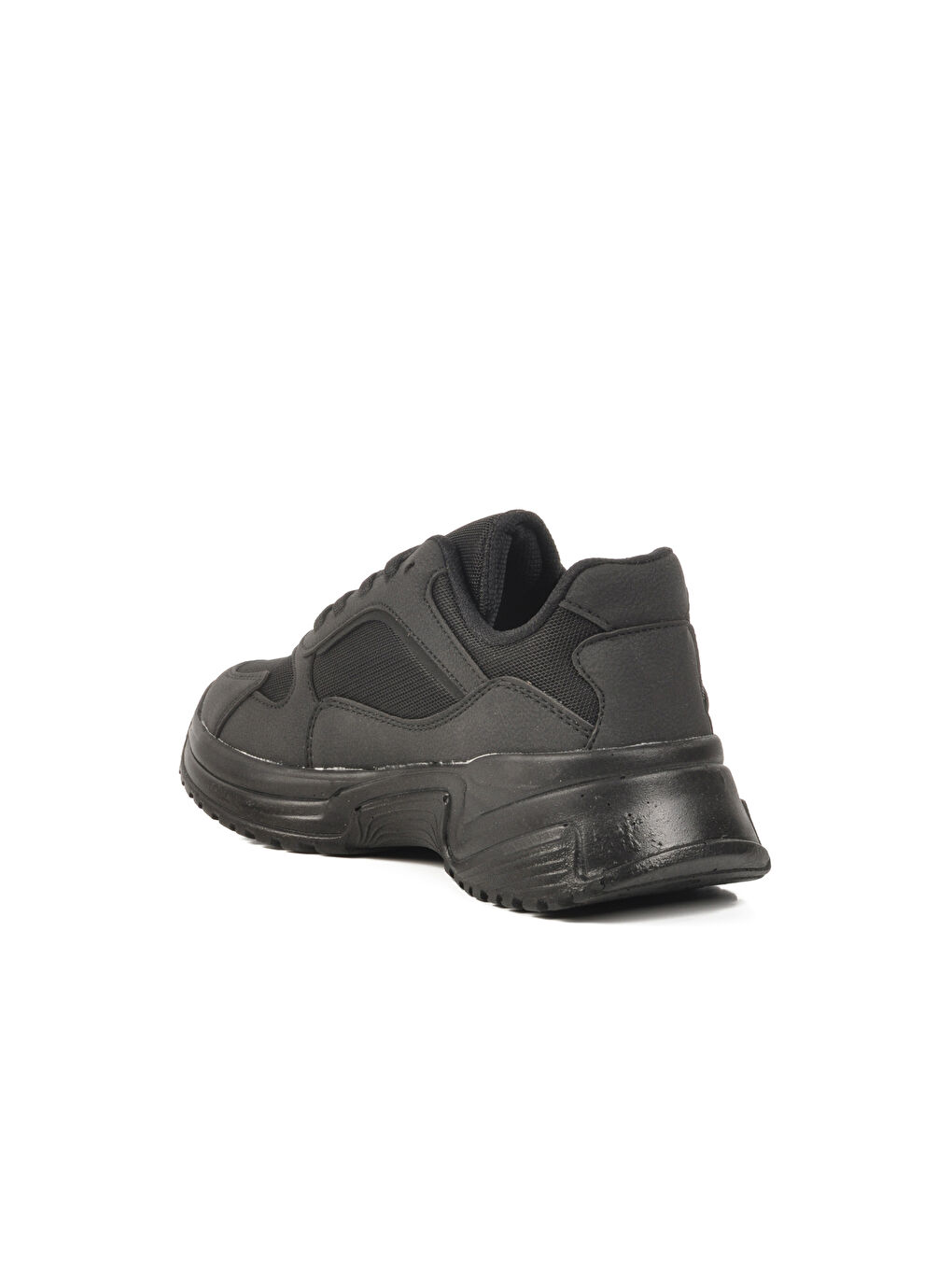 Siyah Fileli Hafif Kadın Spor Ayakkabı 2410 G-3