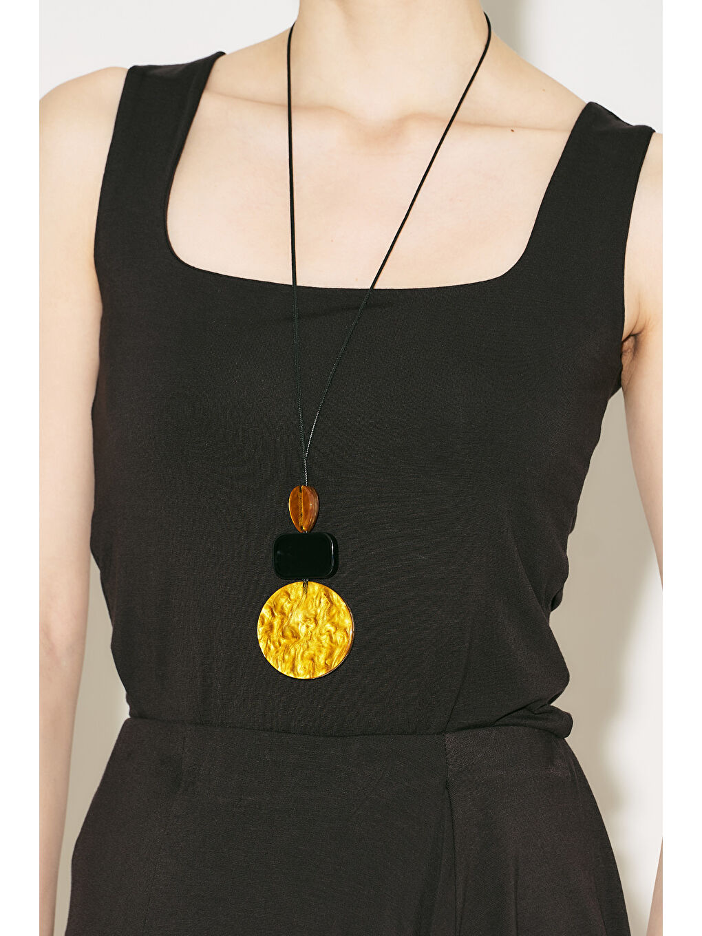 Karışık Akrilik Uzun Kolye Mıx-2