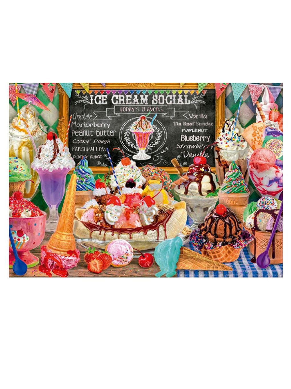 Puzzle 500 Parça Dondurma Dükkanı 20251-1