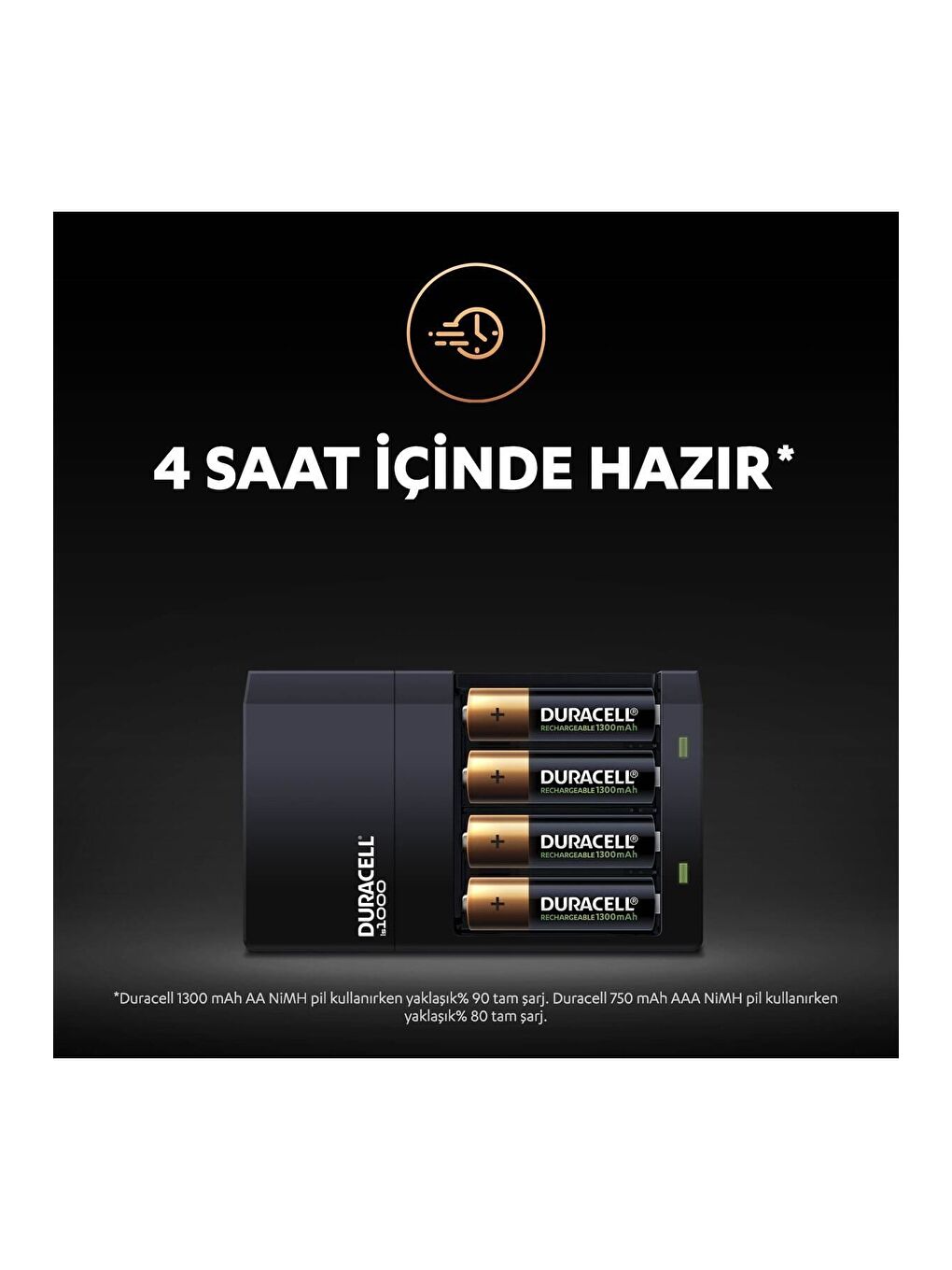 Cef 14 Pilli Şarj Cihazı Ve Şarj Edilebilir 4 Adet 750 Mah Aaa Ve 4 Adet 1300 Mah Aa Paketi-4