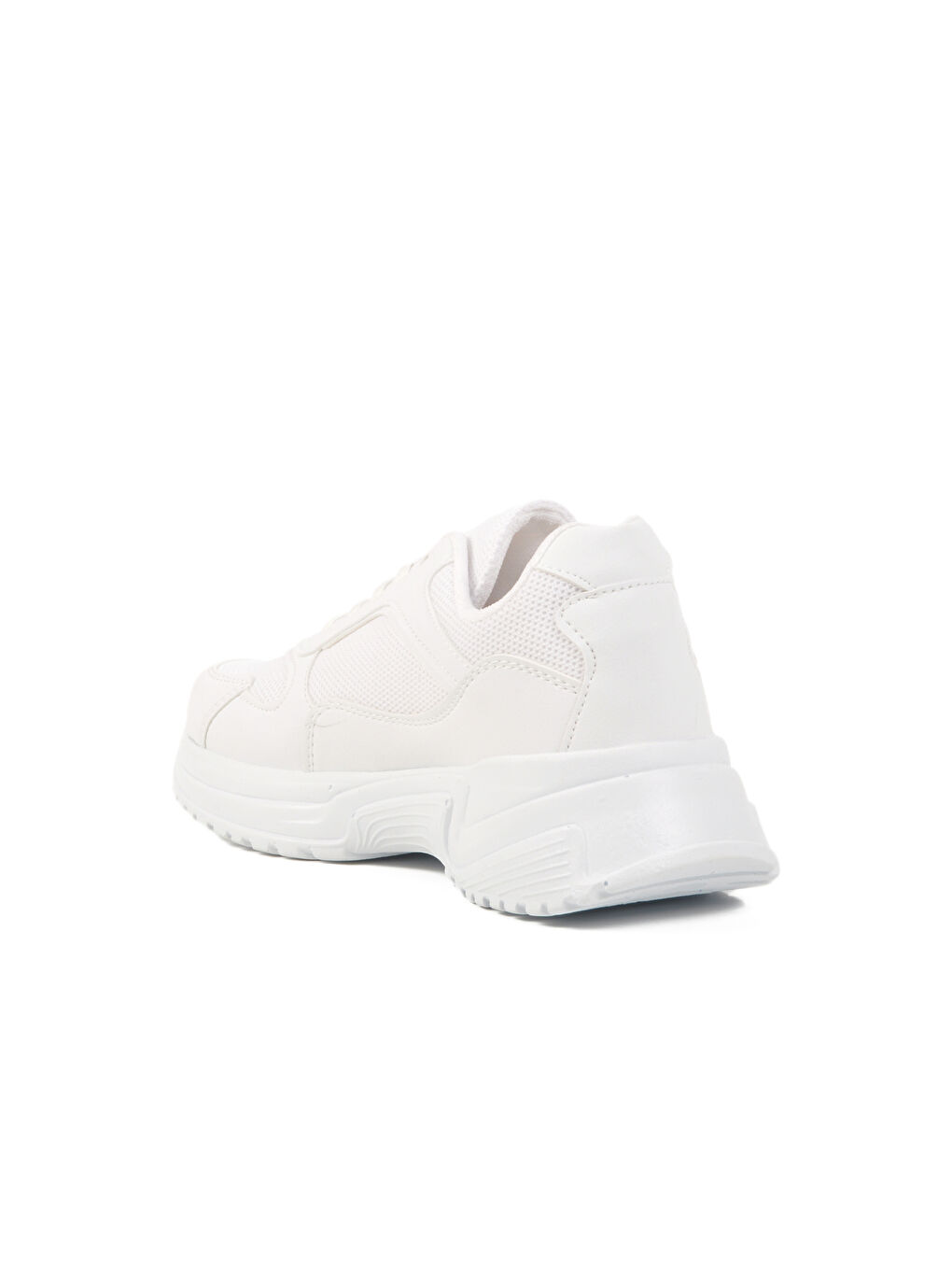 Beyaz Fileli Hafif Kadın Spor Ayakkabı 2410 G-3