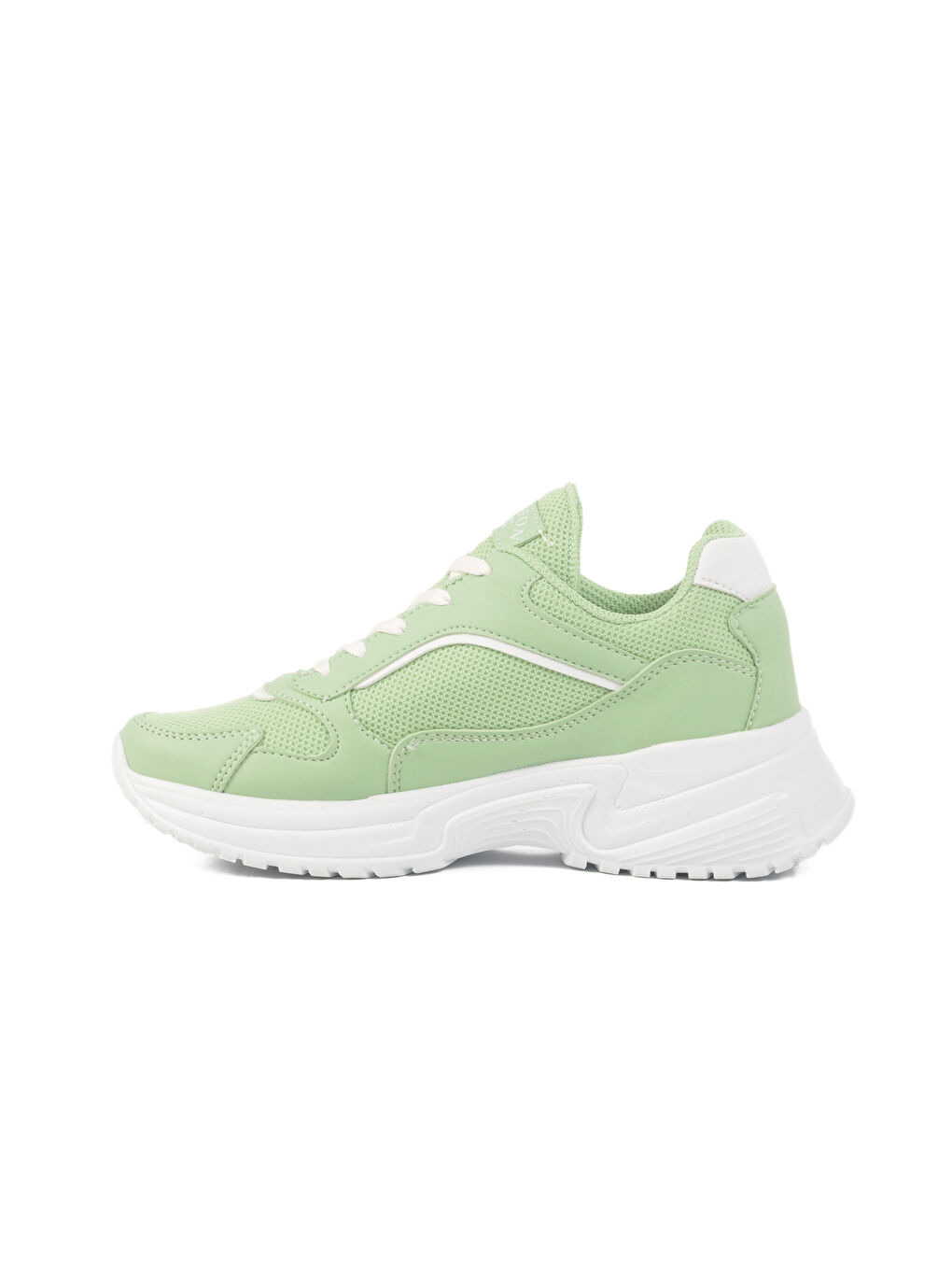 Turkuaz Mint Yeşili Fileli Hafif Kadın Spor Ayakkabı 2410 G-1