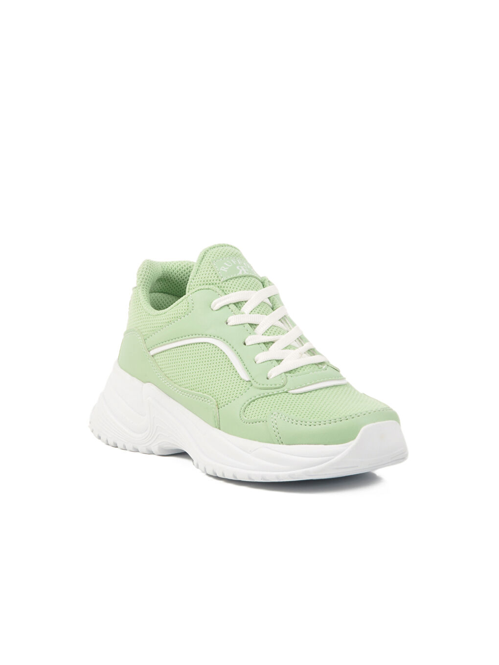 Turkuaz Mint Yeşili Fileli Hafif Kadın Spor Ayakkabı 2410 G-2
