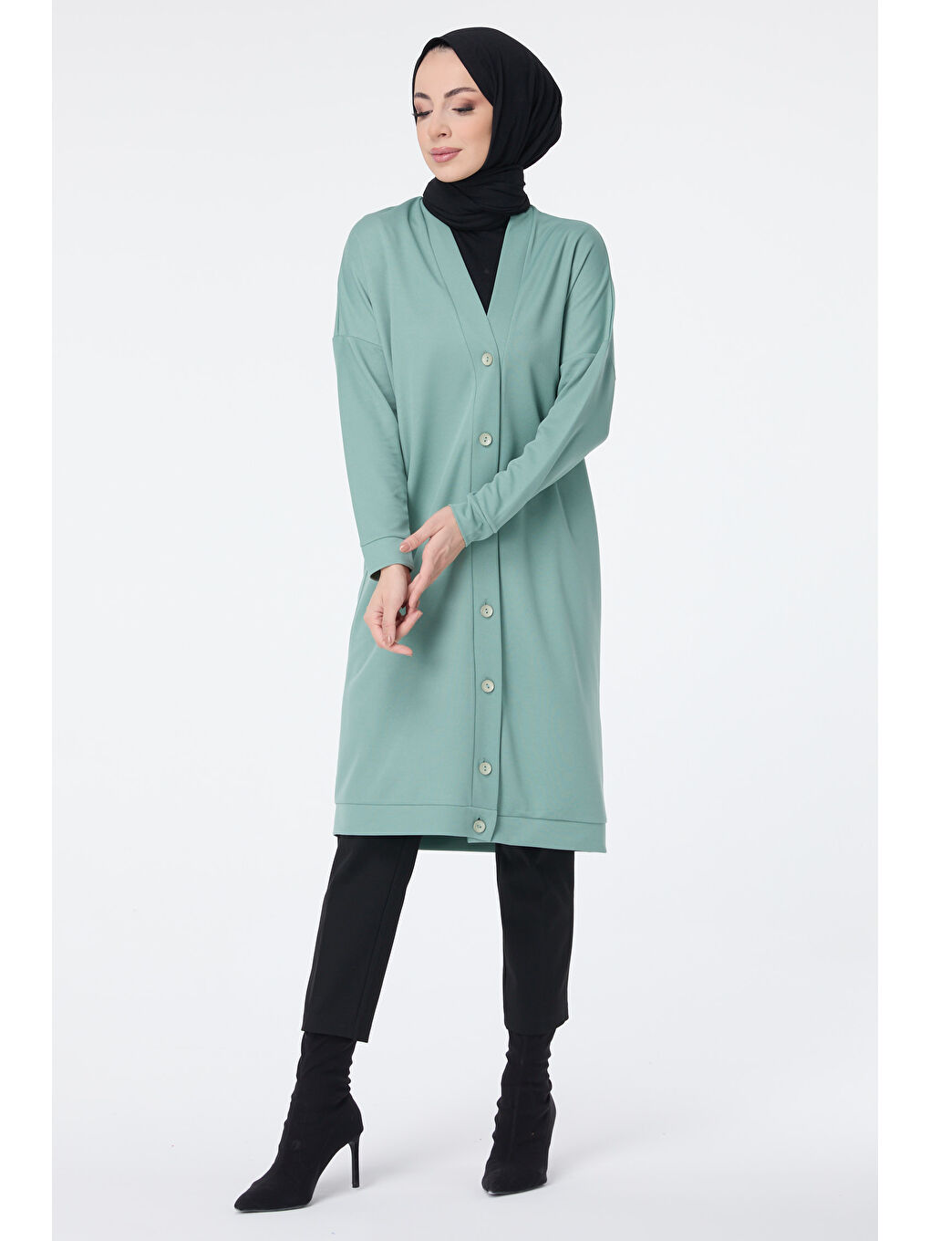 Yeşil Hırka Mint - 11430-3