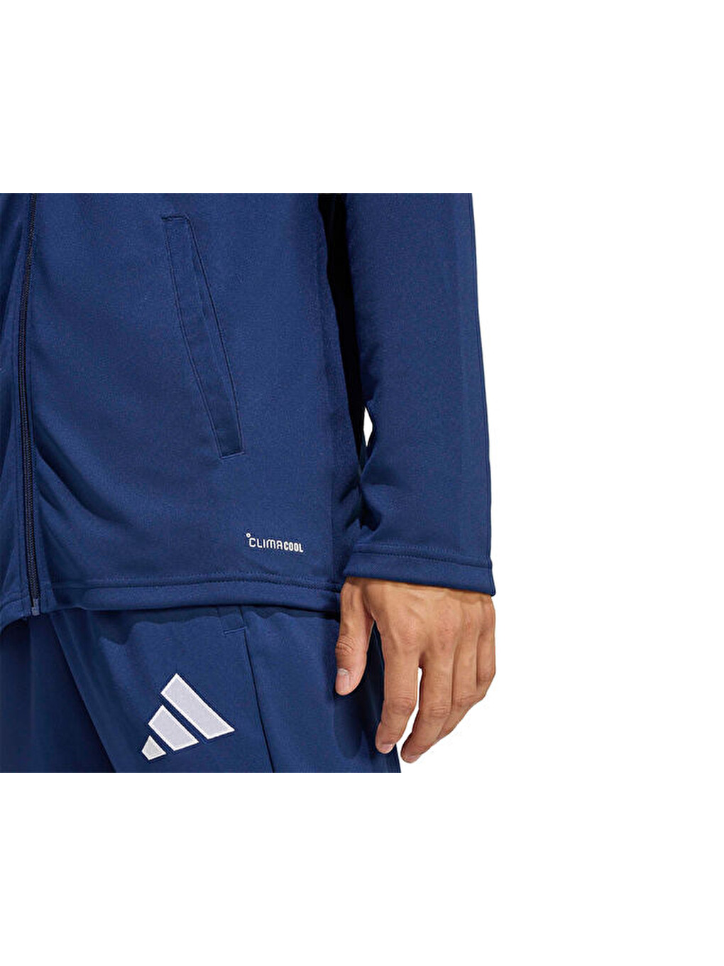 Ent26 Tk Jkt Erkek Futbol Kamp Fermuarlı Sweatshirt Jz6589 Lacivert-4