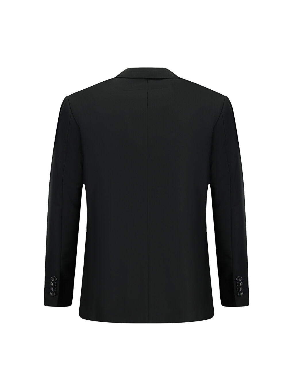 Siyah 4 Drop Relaxed Fit Rahat Kesim Takım Elbise-2