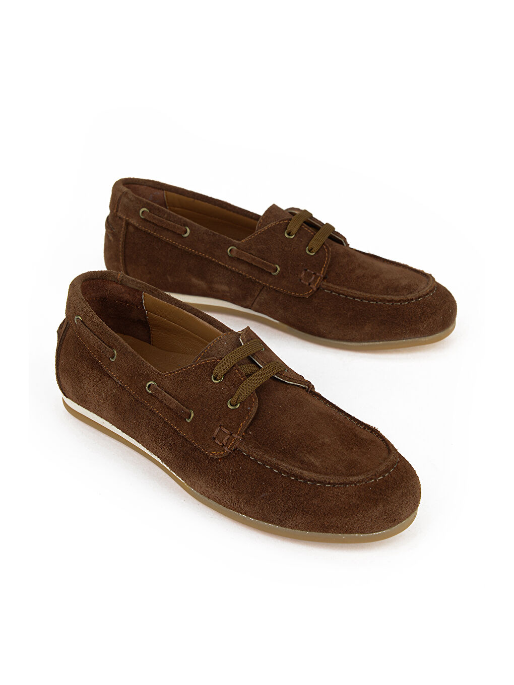 Kahverengi Kadın Hakiki Deri Günlük Ayakkabı 1611022Z27762 Tütün-1