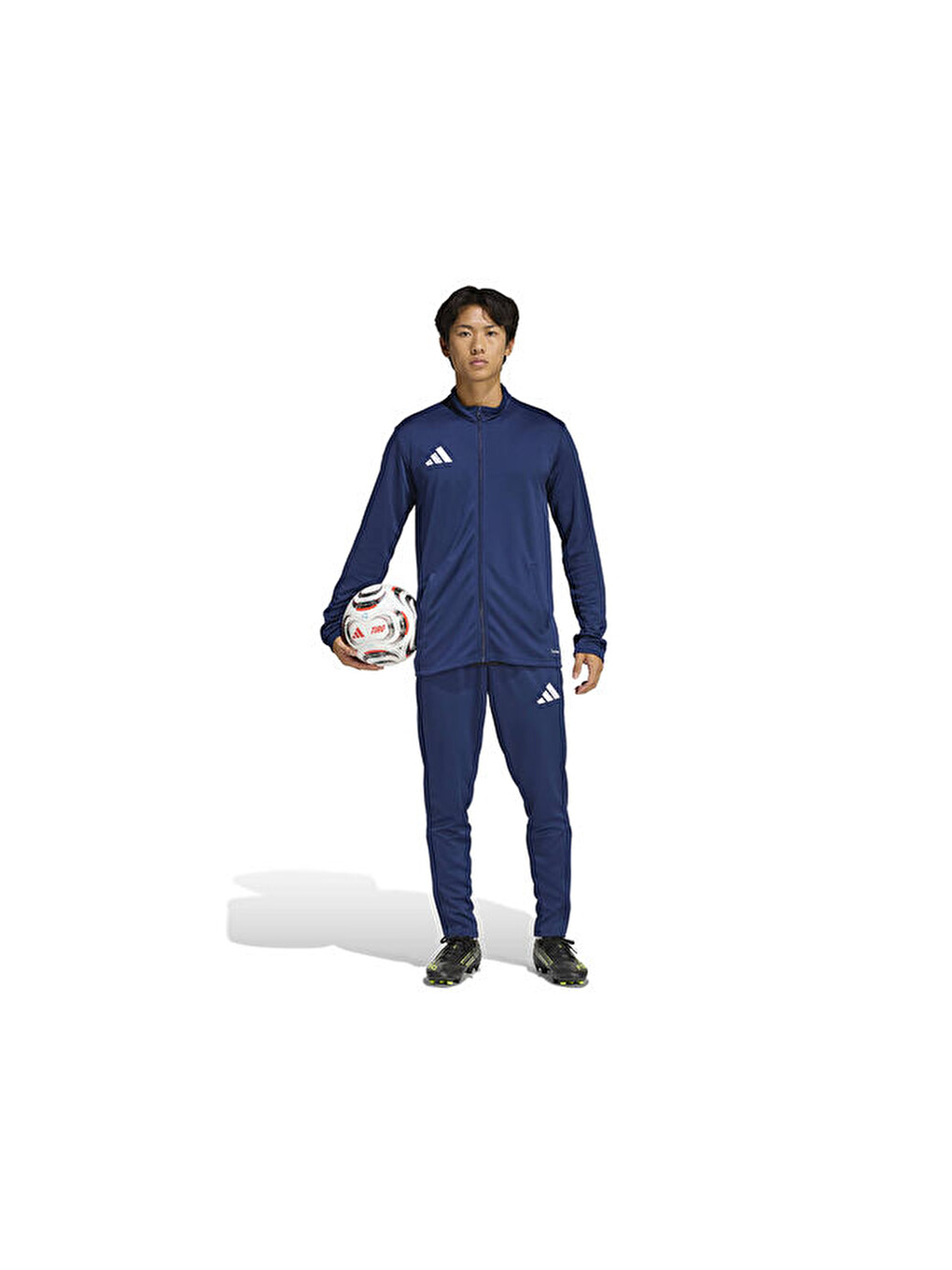 Ent26 Tk Jkt Erkek Futbol Kamp Fermuarlı Sweatshirt Jz6589 Lacivert-6