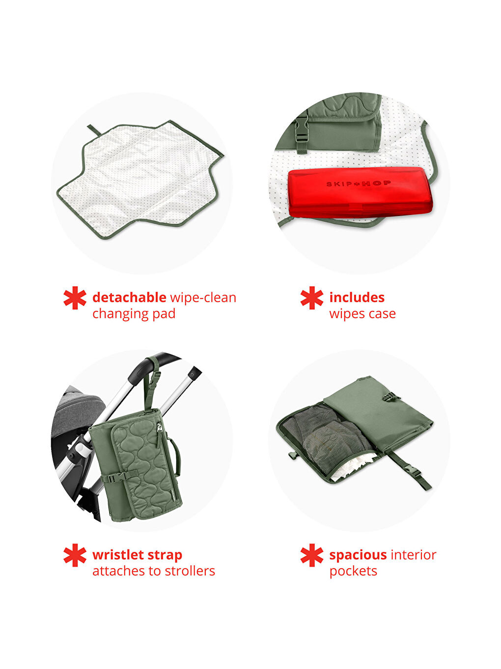 Pronto Orijinal Alt Açma Çantası - Koyu Yeşil-4