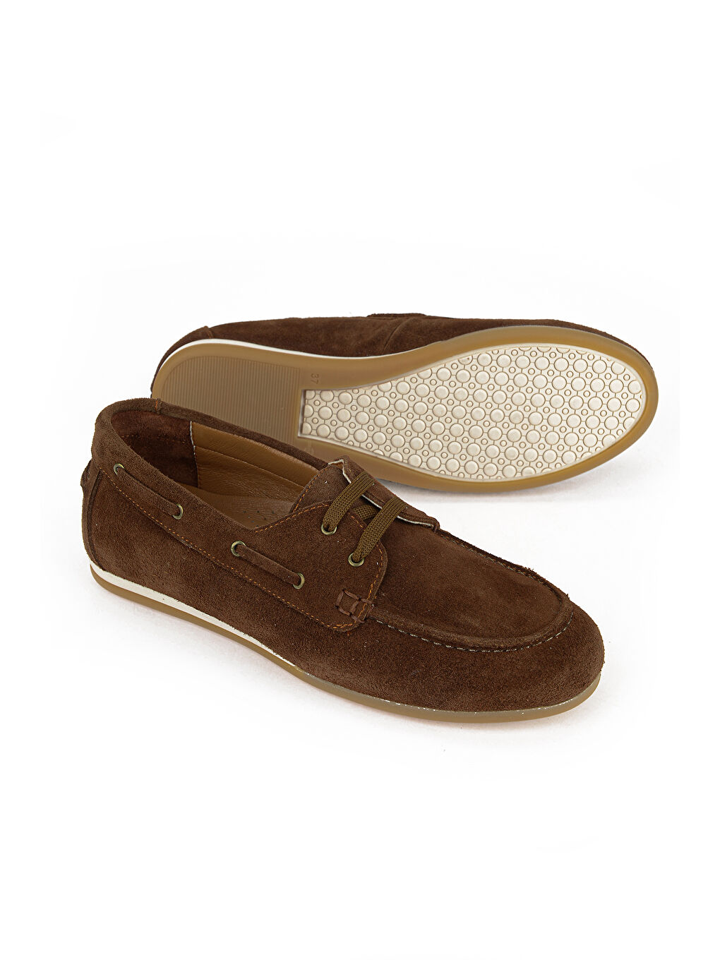 Kahverengi Kadın Hakiki Deri Günlük Ayakkabı 1611022Z27762 Tütün-3