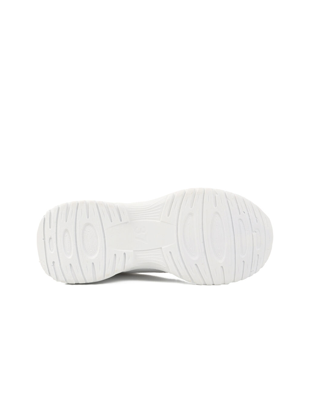 Beyaz Parlak Hafif Kadın Spor Ayakkabı 2410 G-4