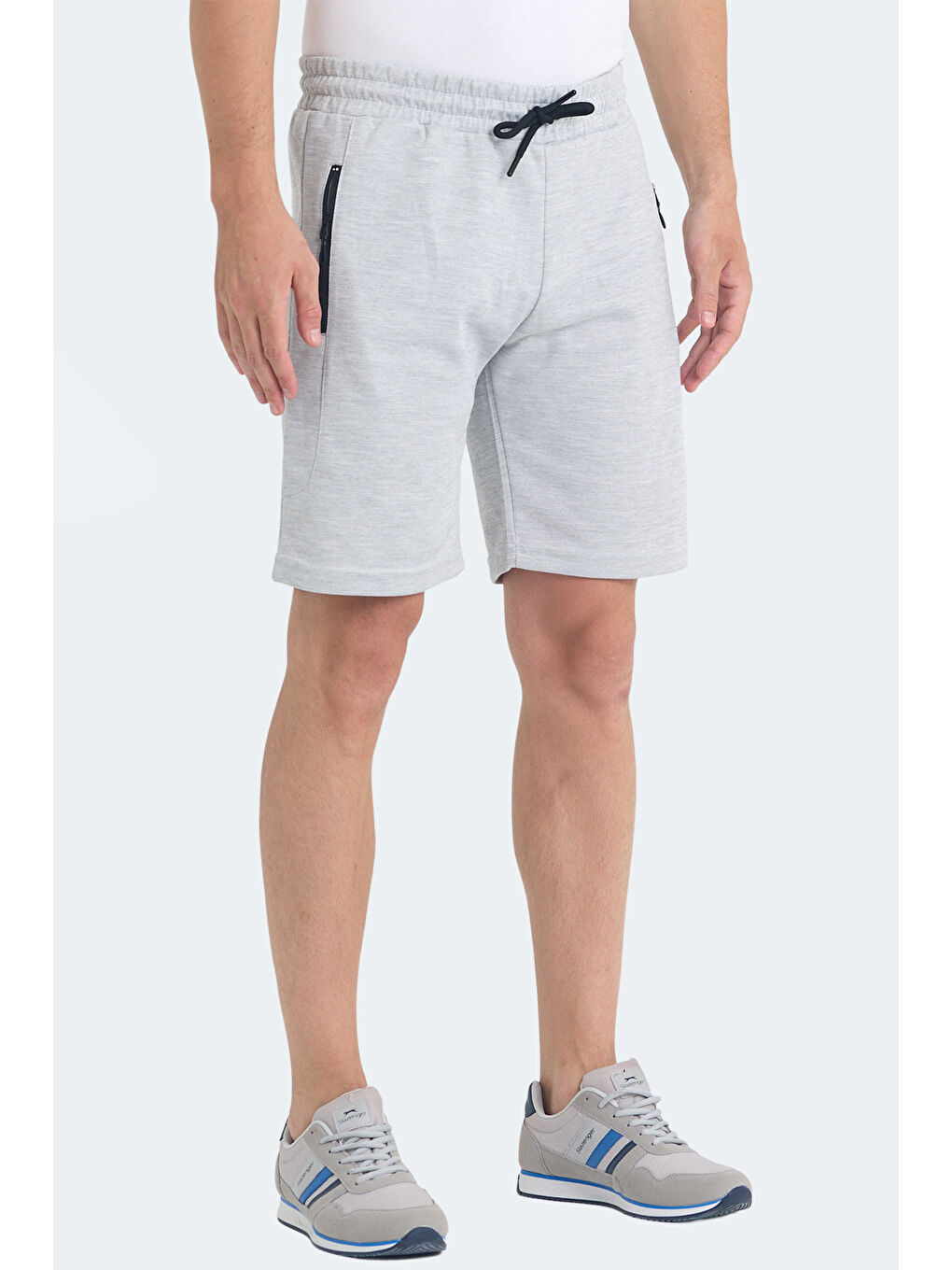 KANANI I Erkek Cepli Gri Şort-2