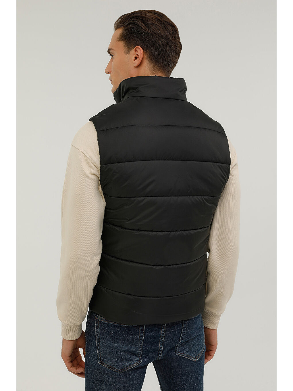 M-EVRA VEST 2PR Siyah Erkek Yelek-1