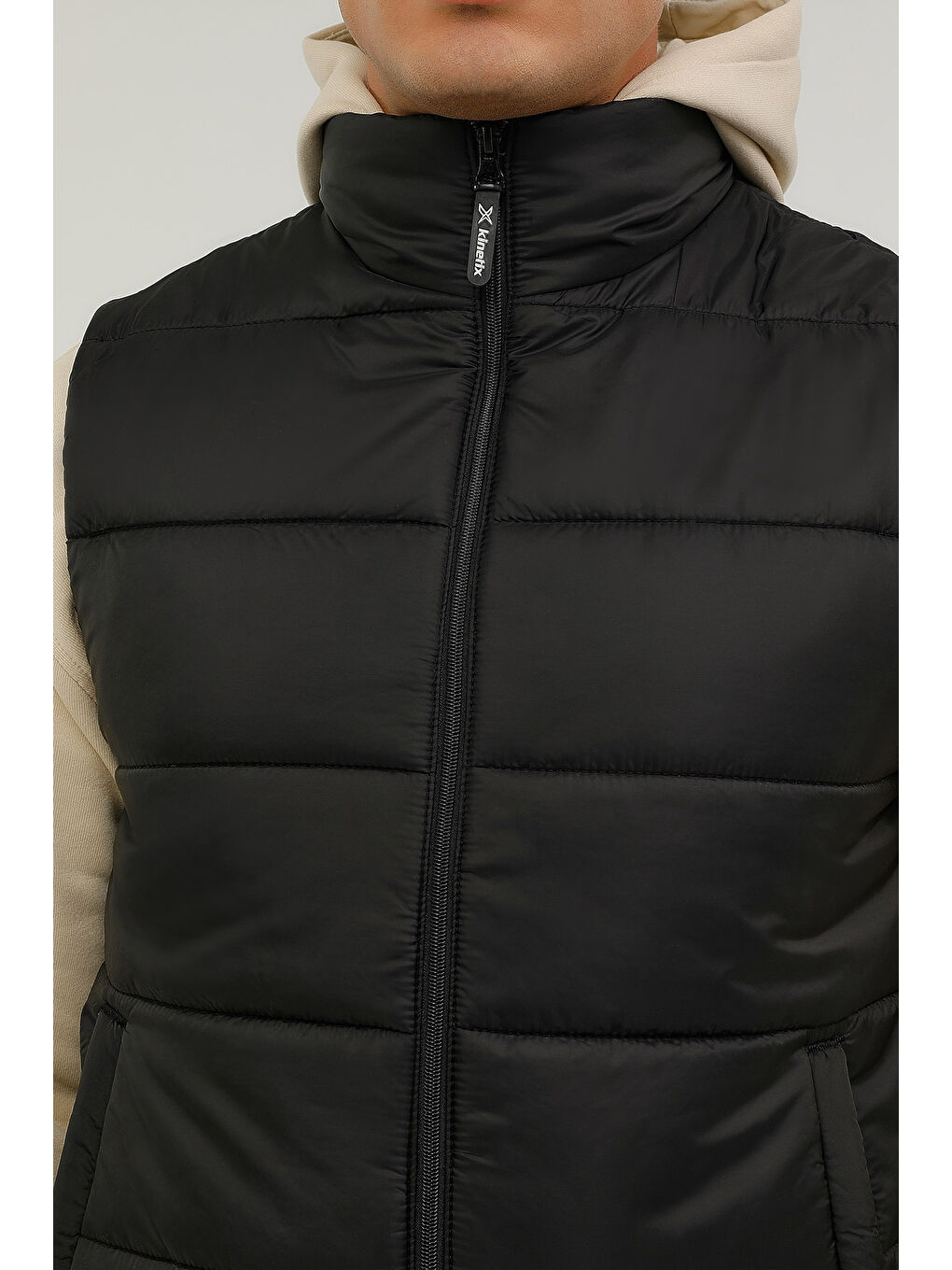 M-EVRA VEST 2PR Siyah Erkek Yelek-3