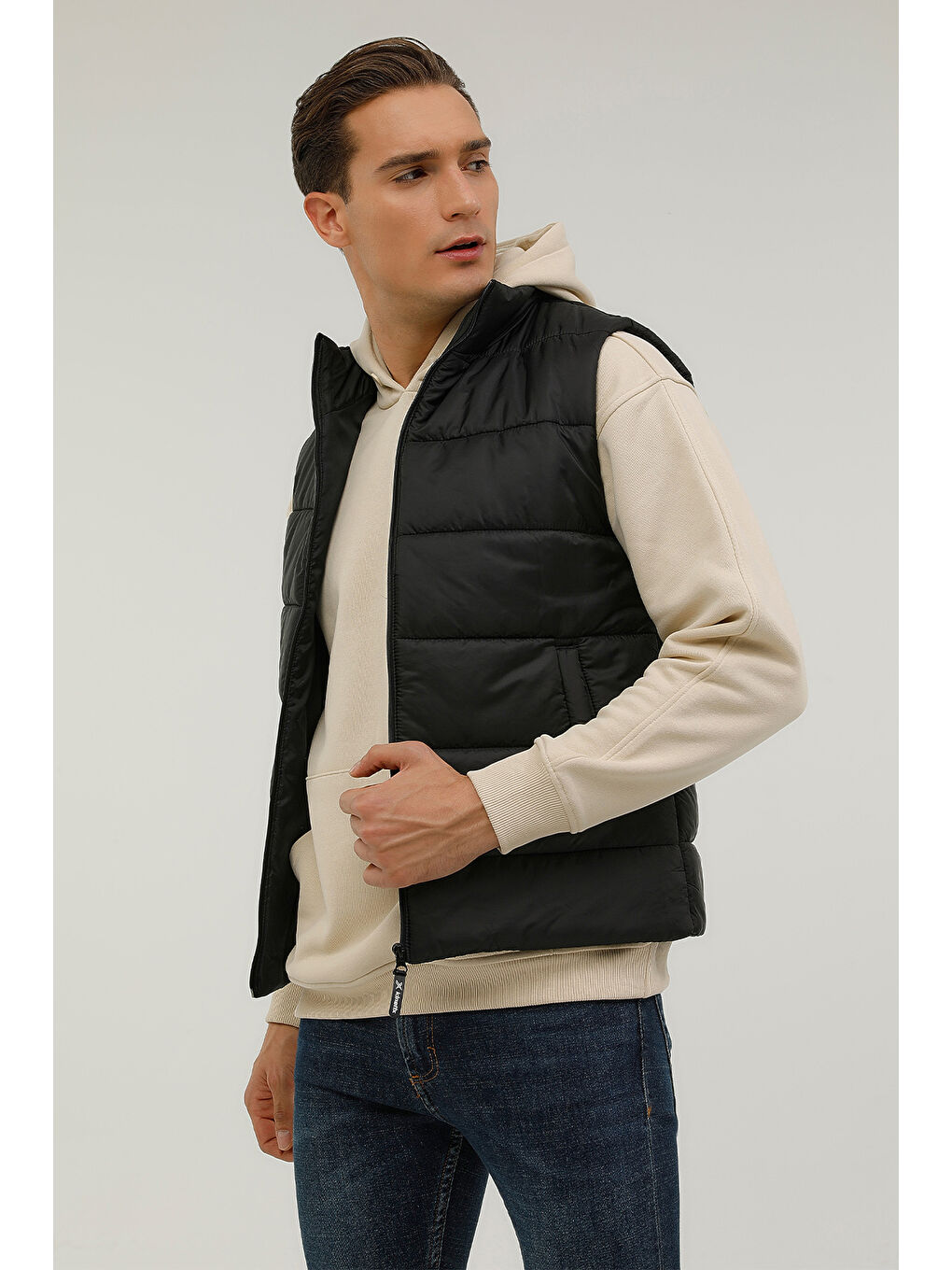 M-EVRA VEST 2PR Siyah Erkek Yelek-4