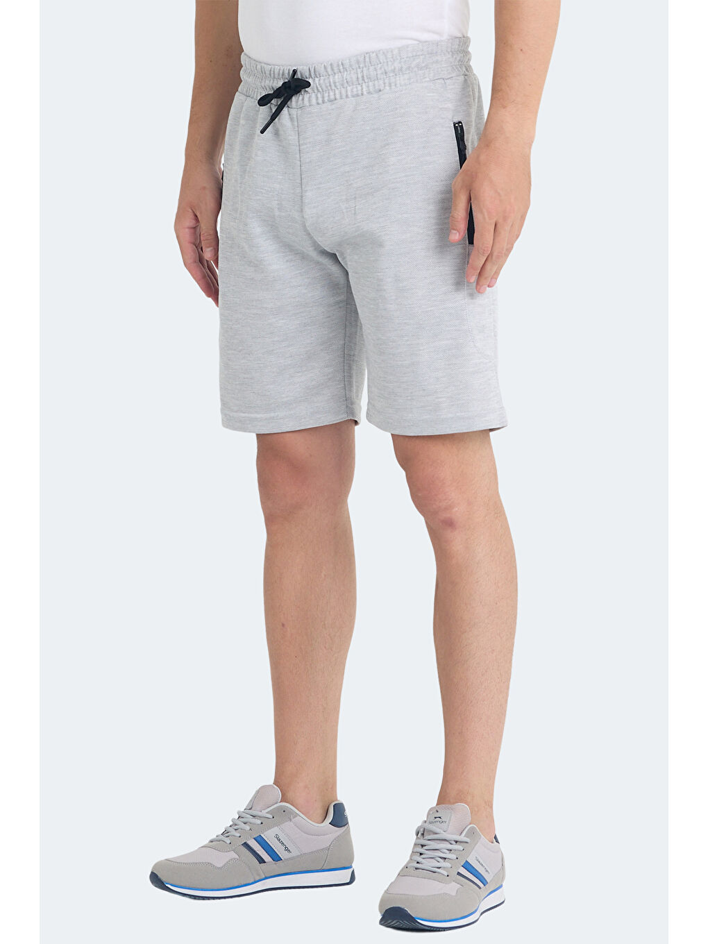 KANANI I Erkek Cepli Gri Şort-4