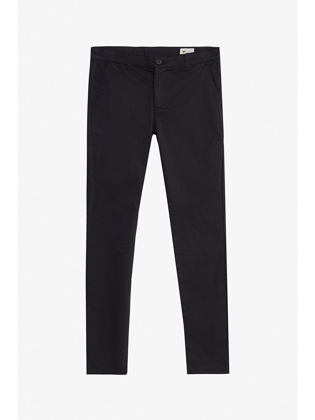 Erkek Siyah Pamuklu Slim Fit Dar Kesim Yan Cep Esnek Casual Pantolon-5