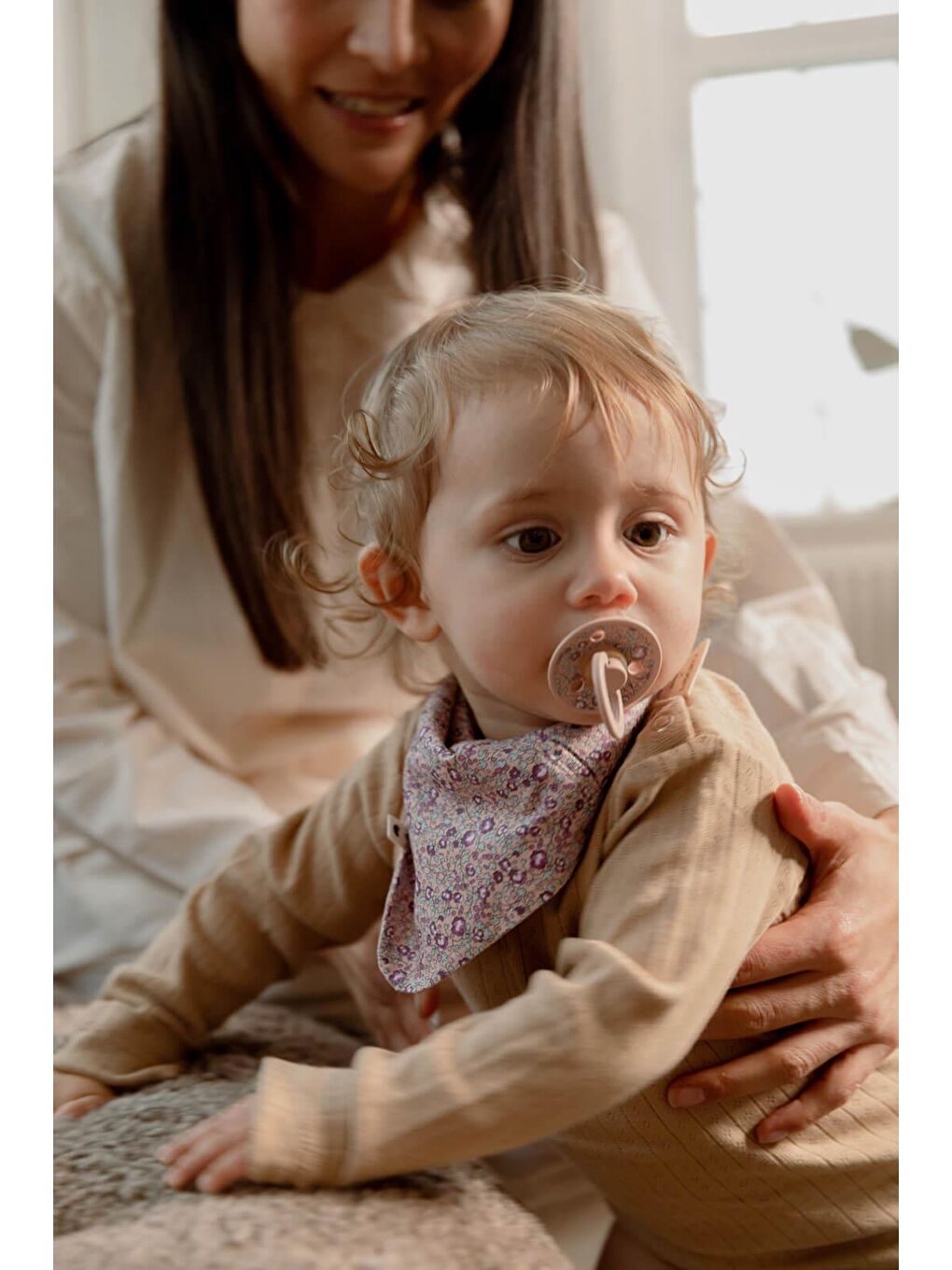 X Liberty Bandana Bib Eloise-Blush-2