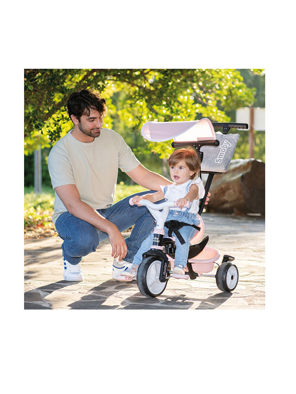 Baby Driver 3'ü 1 Arada Üç Tekerlekli Bisiklet 7600741504-4