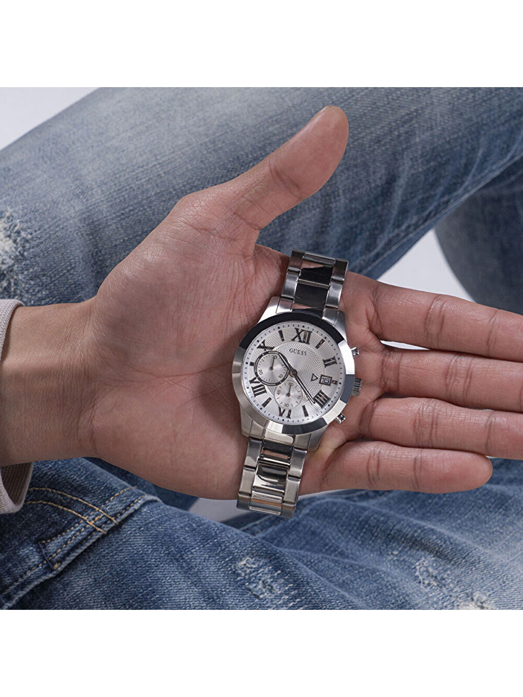 Gri GUW0668G7 Erkek Kol Saati-4