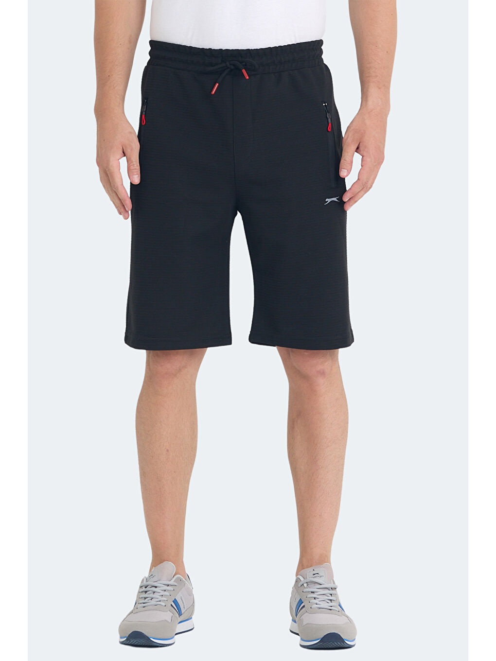 OSAKU I Erkek Cepli Siyah Şort-1