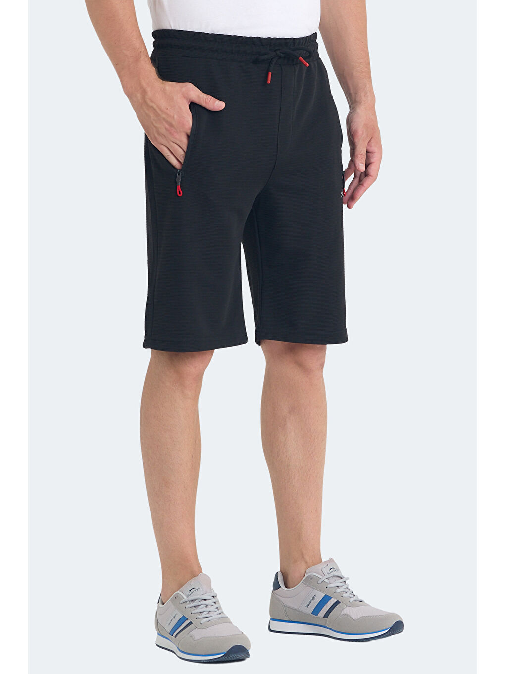 OSAKU I Erkek Cepli Siyah Şort-2