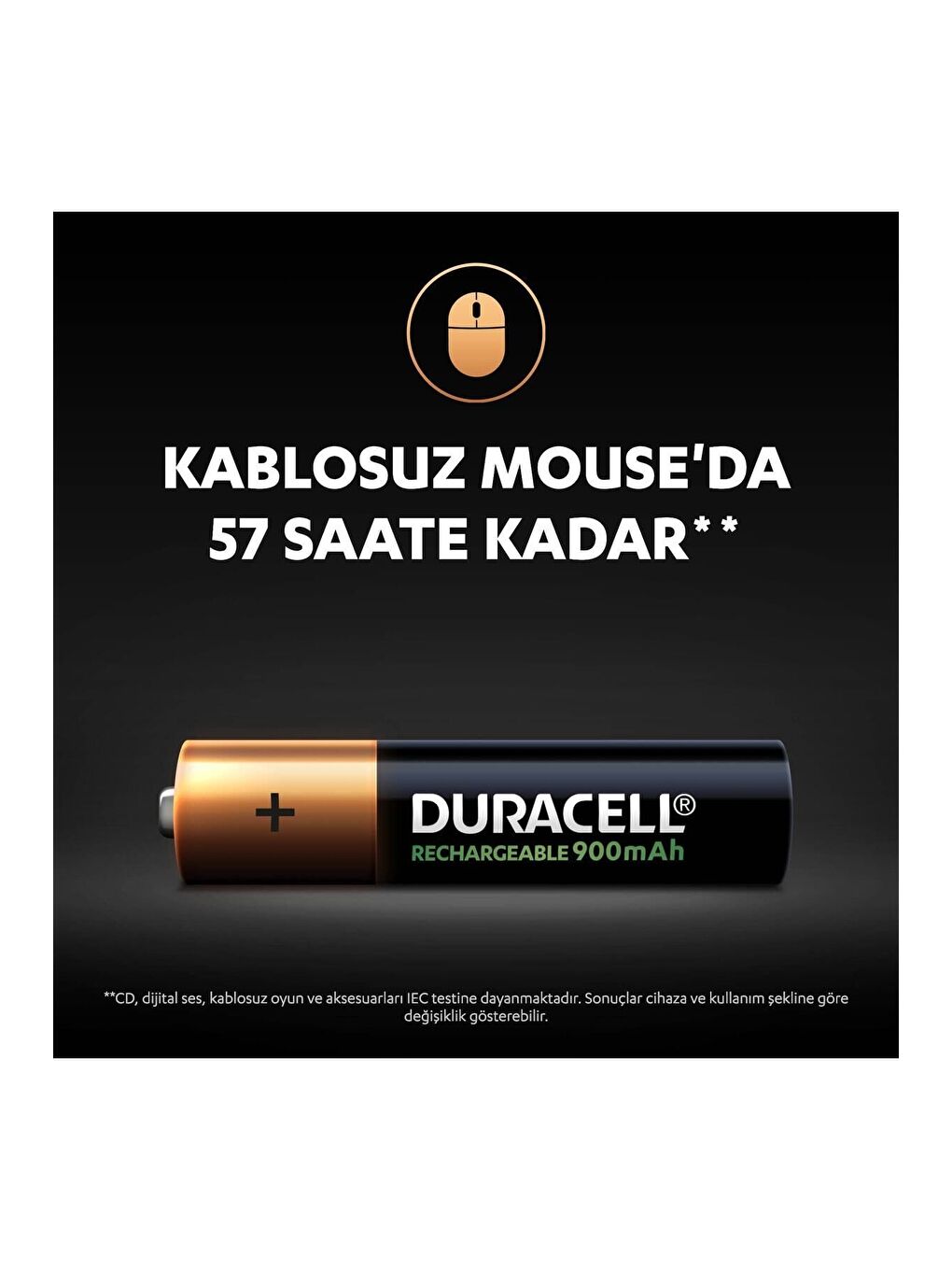 Şarj Edilebilir Aaa 900mah Piller 2 li  4 Adet-4