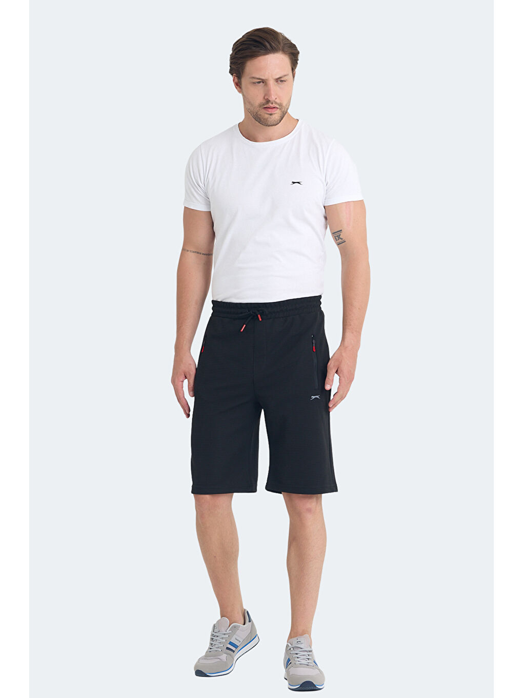 OSAKU I Erkek Cepli Siyah Şort-6