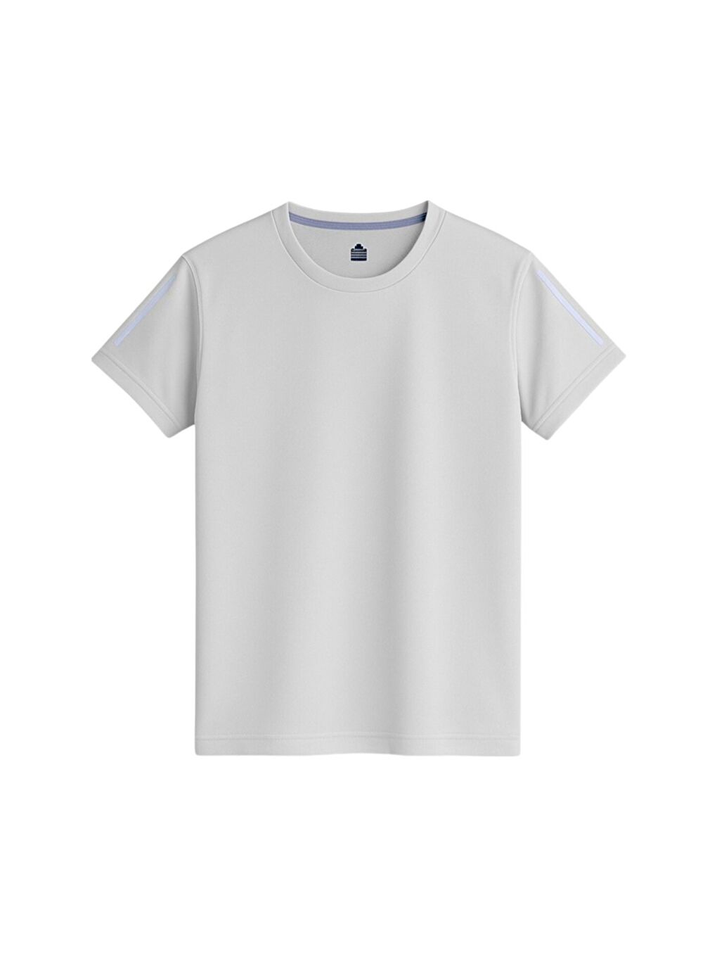 Bej Erkek Kısa Kollu Spor Hızlı Kuruma Özellikli T-shirt