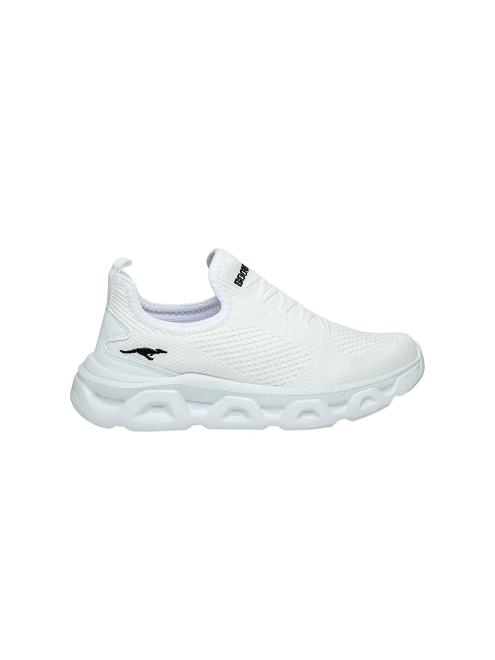 Beyaz Wnd 4106 Slip On Nefes Alan Kalın Taban Erkek Sneaker-2