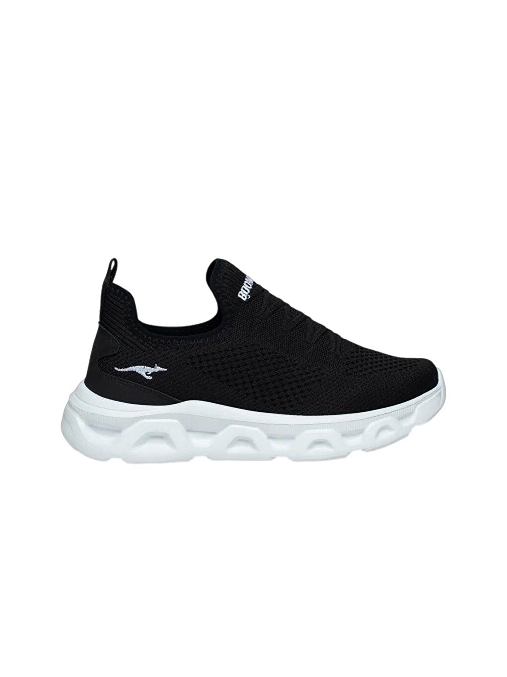 Siyah Wnd 4106 Slip On Nefes Alan Kalın Taban Erkek Sneaker-2