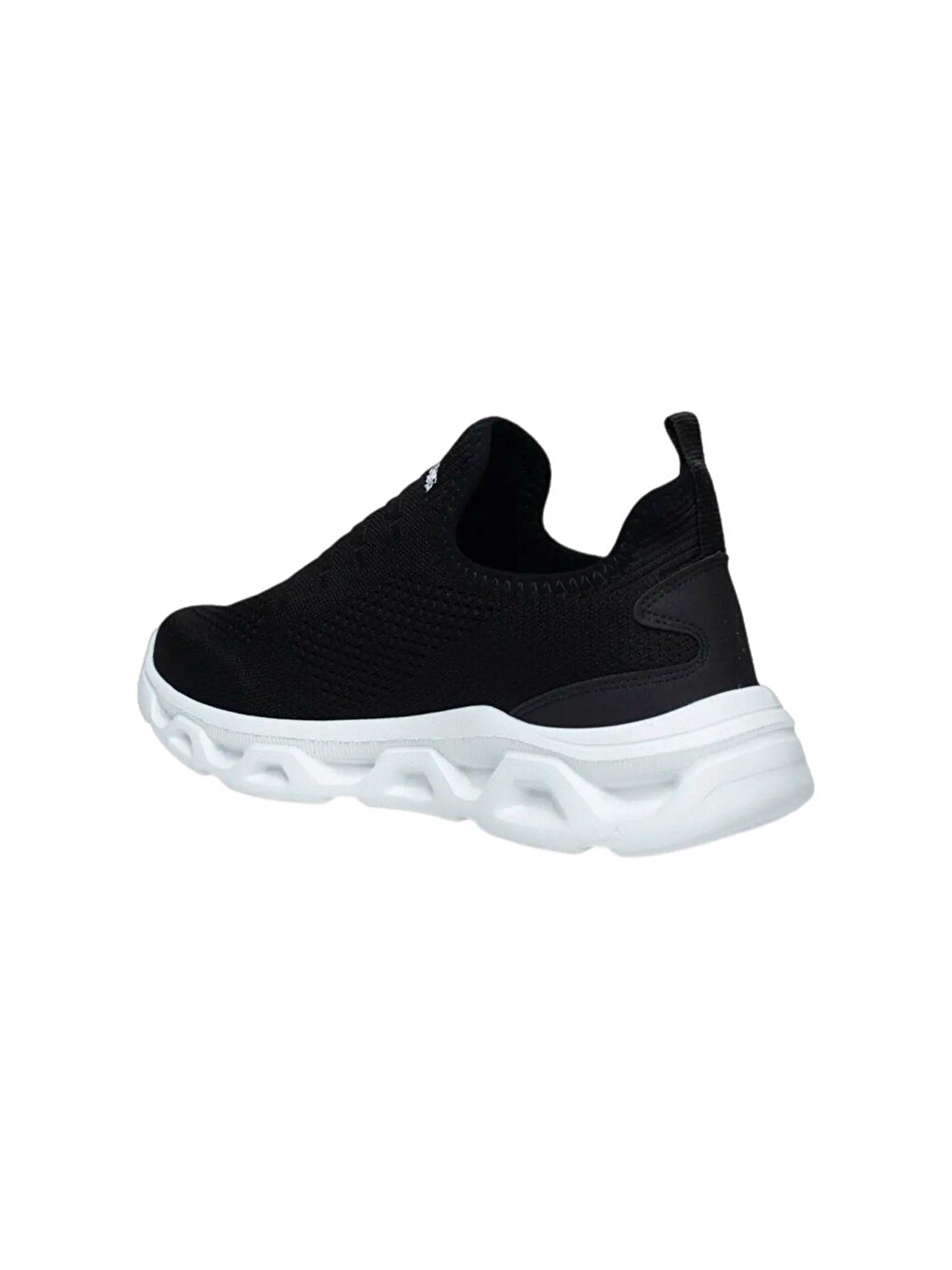 Siyah Wnd 4106 Slip On Nefes Alan Kalın Taban Erkek Sneaker-3