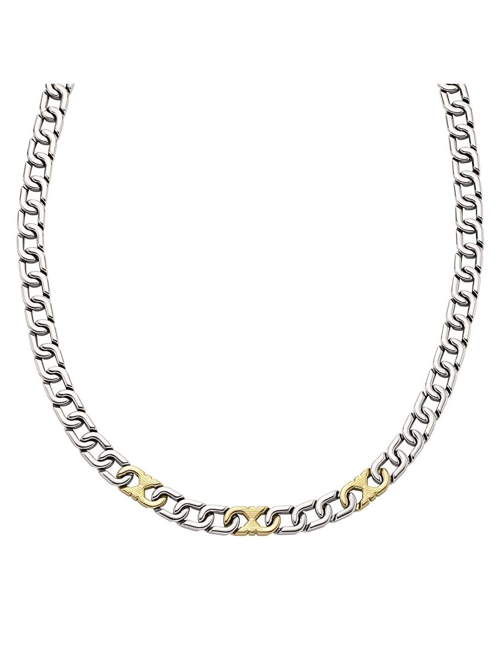 Gri AJEGS3297-040 Erkek Kolye-1