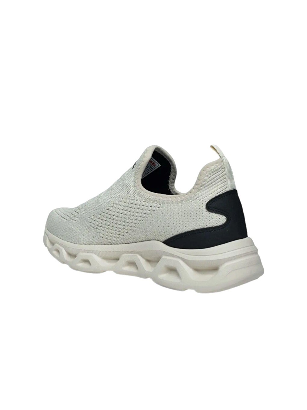 Bej Wnd 4106 Slip On Nefes Alan Kalın Taban Erkek Sneaker-3