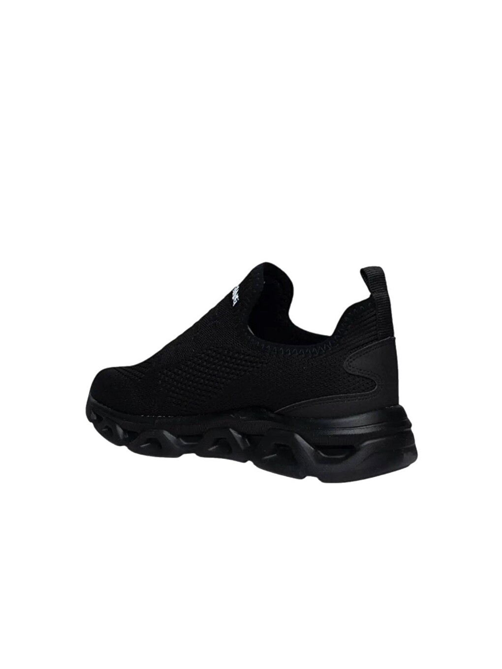 Siyah Wnd 4106 Slip On Nefes Alan Kalın Taban Erkek Sneaker-3